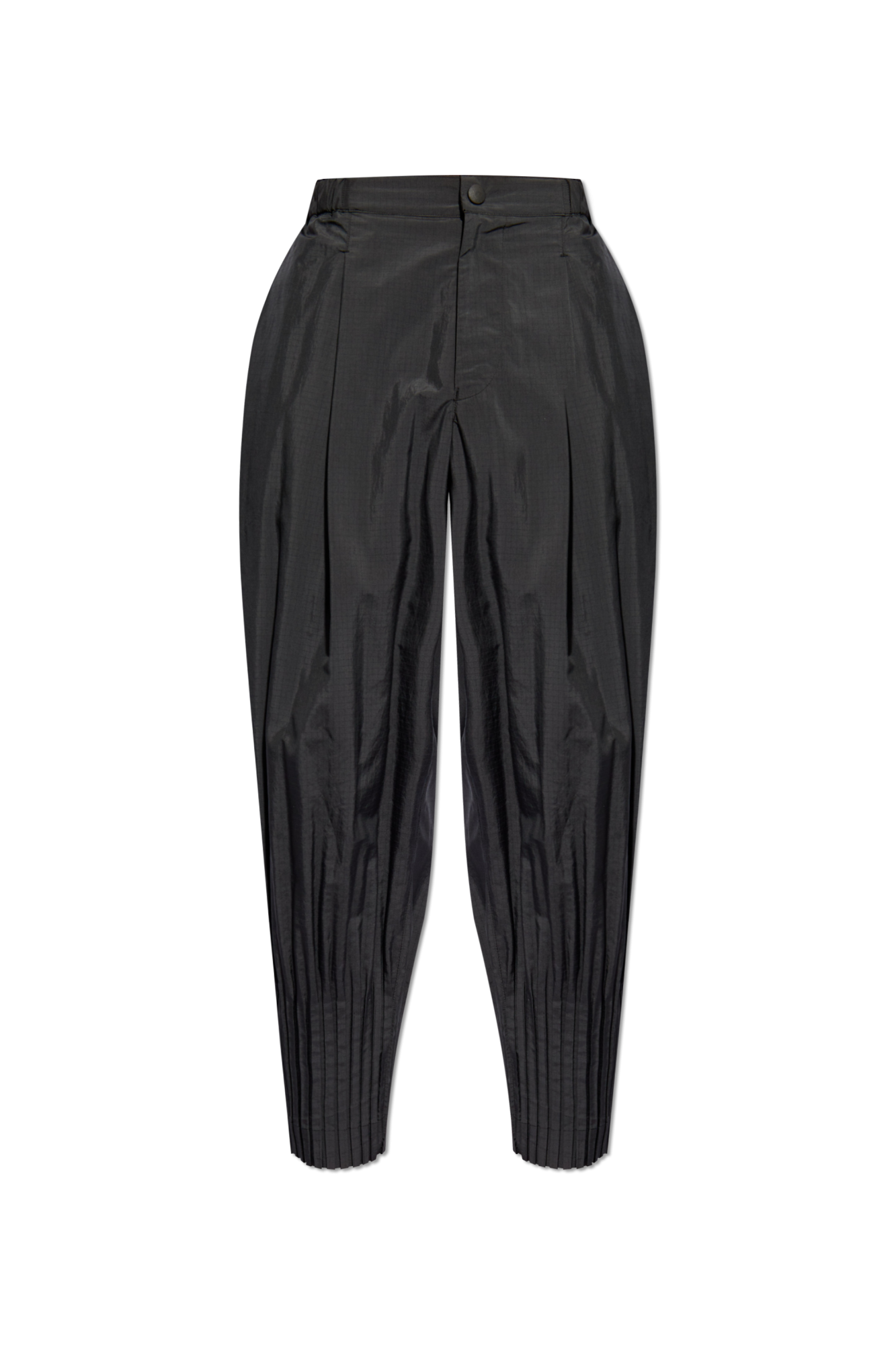 Issey Miyake Homme Plisse Nylon Trousers by Issey Miyake Homme 
